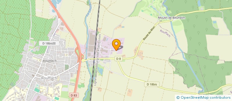 localisation de l'entreprise SOMMEREISEN LMC ET ASSOCIES  ROUFFACH