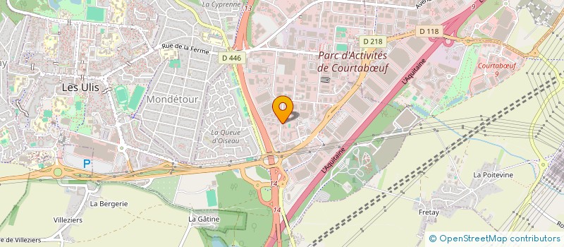 localisation de l'entreprise SOMMET  LES ULIS