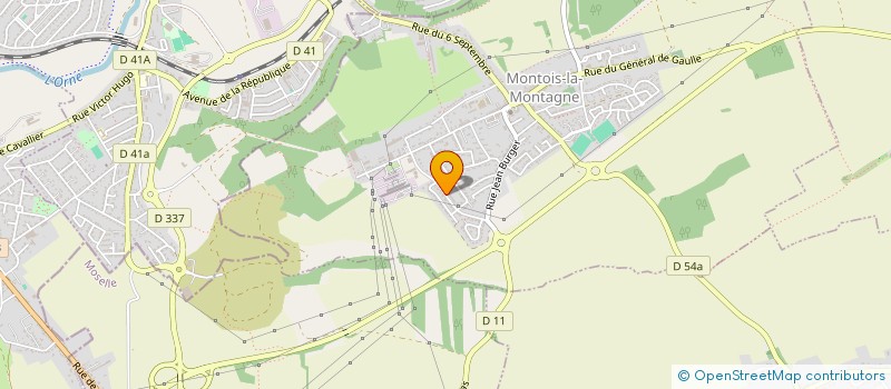 localisation de l'entreprise SOMMET  MONTOIS-LA-MONTAGNE