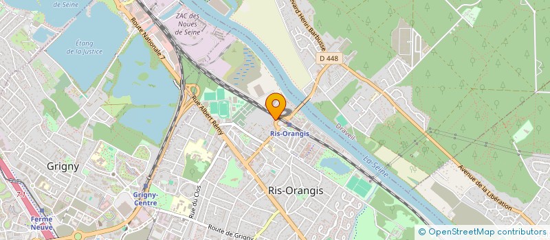 localisation de l'entreprise SOMMET à RIS-ORANGIS