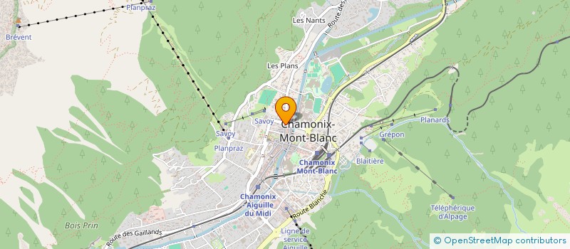 localisation de l'entreprise SOMMET DU BOURG  CHAMONIX-MONT-BLANC