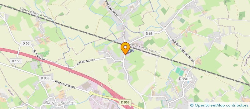 localisation de l'entreprise SOMNEX FINANCE  ROSULT