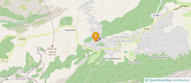 localisation de l'entreprise SOMNO SERVICES  PLAN-D'AUPS-SAINTE-BAUME