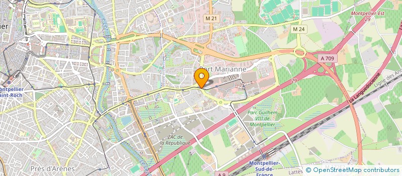 localisation de l'entreprise SOMNOINVEST  MONTPELLIER