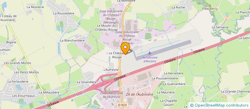 localisation de l'entreprise SOMNOMED FRANCE à ANCENIS-SAINT-GEREON