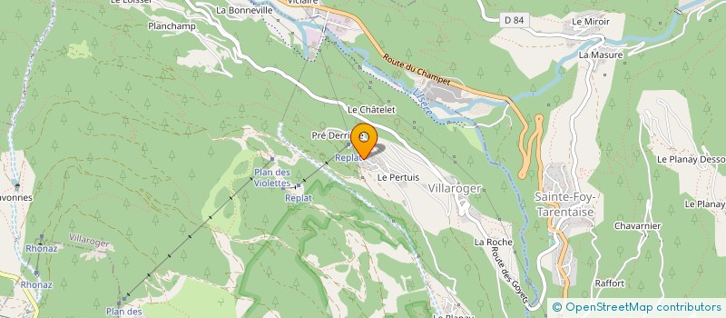 localisation de l'entreprise SOMNUS  VILLAROGER