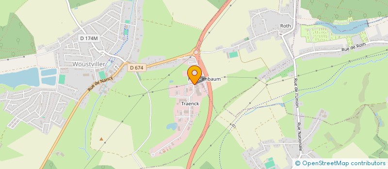 localisation de l'entreprise SOMO SERVICES  WOUSTVILLER