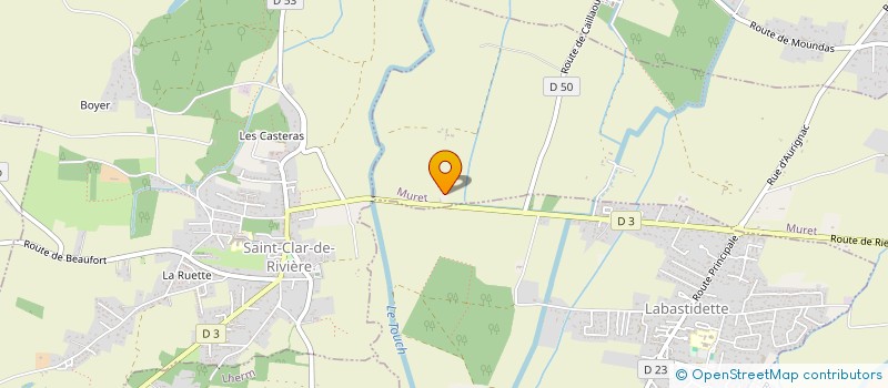 localisation de l'entreprise SOMOAT à LHERM