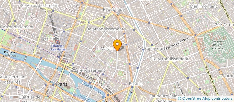 localisation de l'entreprise SOMOCHAR  PARIS