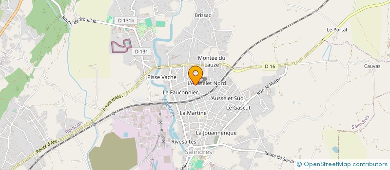 localisation de l'entreprise SOMOFIM à SALINDRES