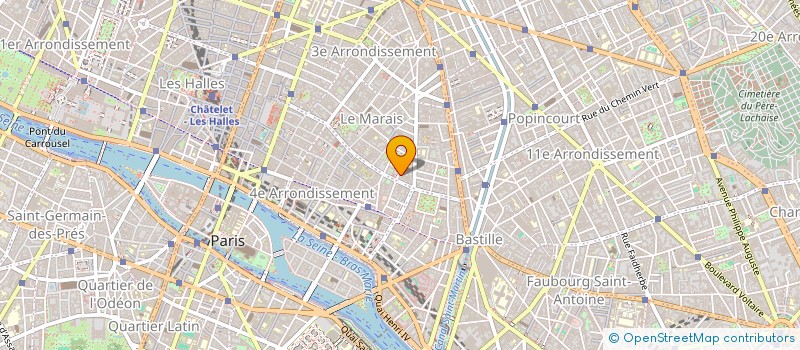 localisation de l'entreprise SOMORE à PARIS