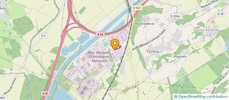 localisation de l'entreprise SOMOS INTERNATIONAL à SAINTE-HELENE-DU-LAC