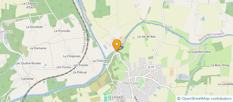 localisation de l'entreprise SOMOTRANS  PLECHATEL