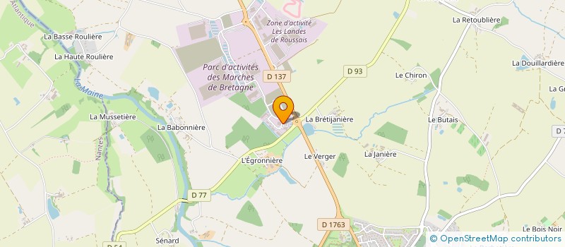 localisation de l'entreprise SOMOVER à MONTAIGU-VENDEE