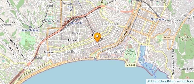 localisation de l'entreprise SOMOYA à NICE