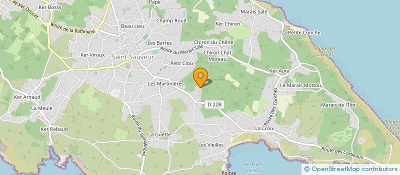 localisation de l'entreprise SOMOYA à L'ILE-D'YEU