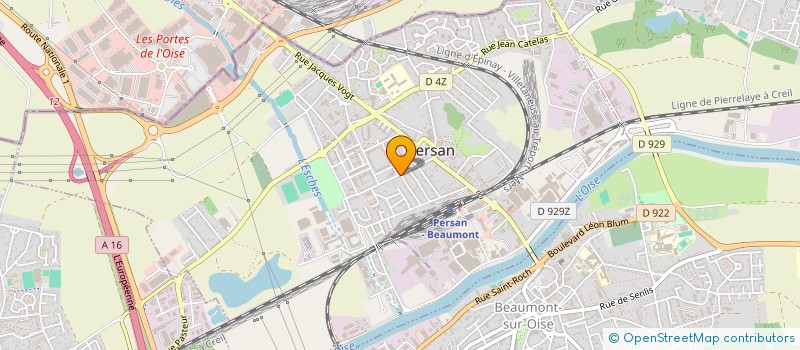 localisation de l'entreprise SOMPY  PERSAN