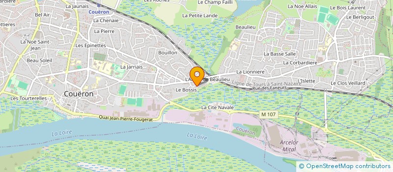 localisation de l'entreprise SOMTP BRETAGNE à COUERON