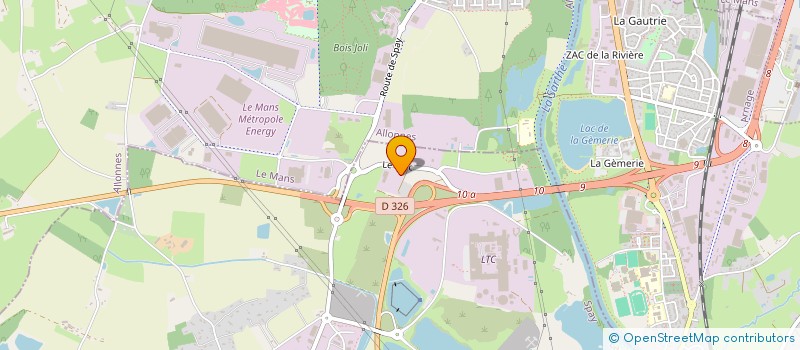 localisation de l'entreprise SOMTP OUEST  SPAY