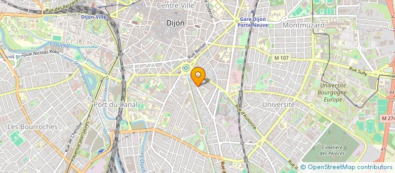 localisation de l'entreprise SOMU IMMOBILIER à DIJON