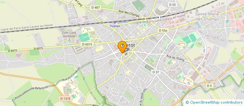 localisation de l'entreprise SOMUVAL  YVETOT