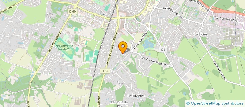 localisation de l'entreprise SOMYRI à CHALLANS