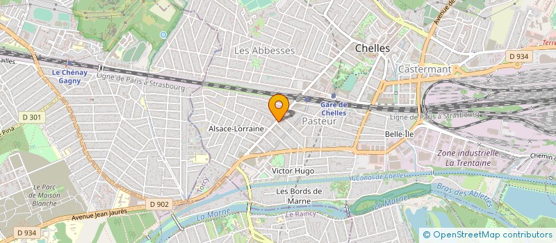 localisation de l'entreprise SOMYTEC SYSTEMES à CHELLES