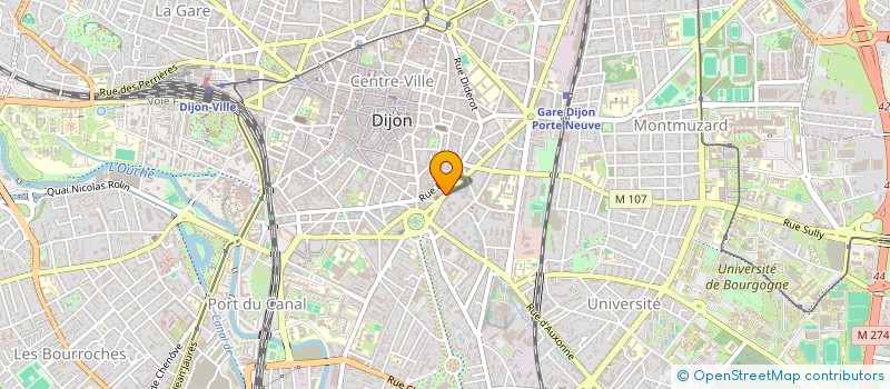 localisation de l'entreprise SON  DIJON