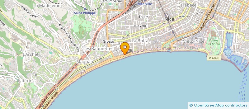 localisation de l'entreprise SON à NICE