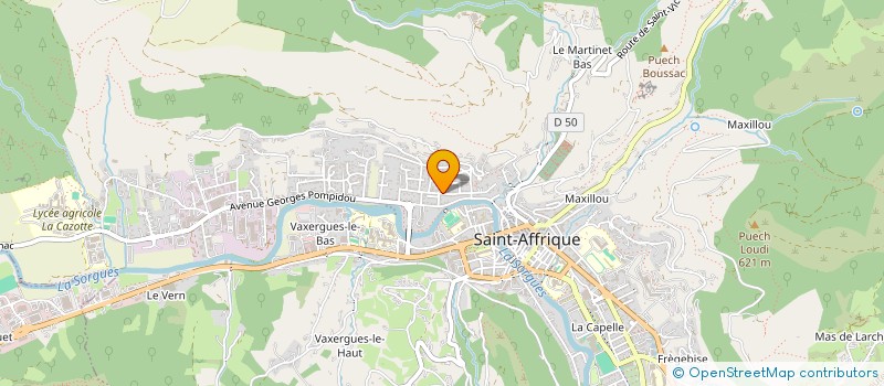 localisation de l'entreprise SON ART  SAINT-AFFRIQUE