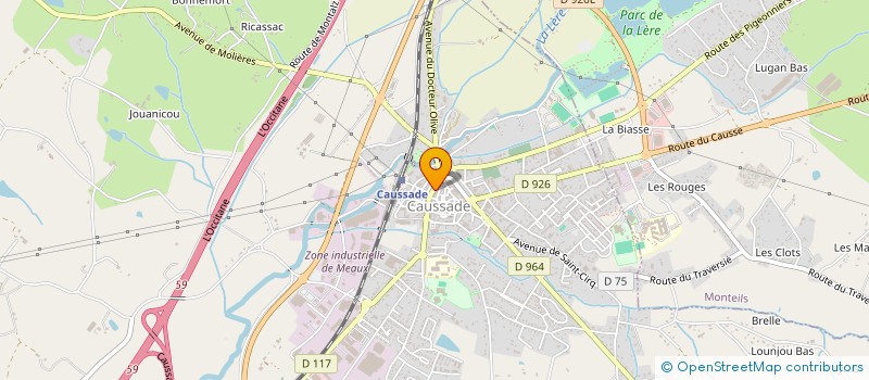 localisation de l'entreprise SON-ART EVENTS  CAUSSADE