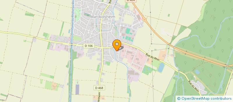 localisation de l'entreprise SON' ART-PROD  MARCKOLSHEIM