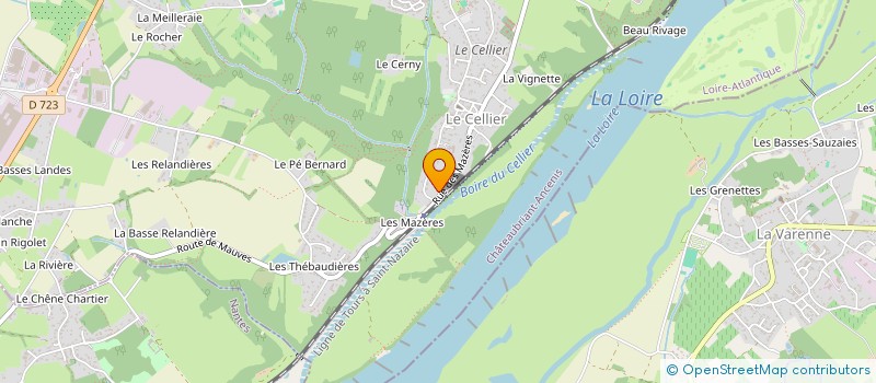 localisation de l'entreprise SON'ART-TECH  LE CELLIER