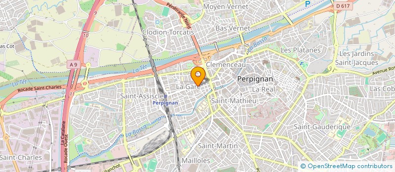 localisation de l'entreprise SON&AUDIO  PERPIGNAN