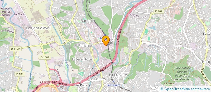 localisation de l'entreprise SON BATIMENT à LE CANNET