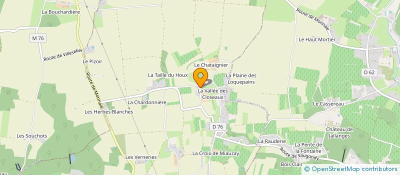 localisation de l'entreprise SON D'ETE BAND  VOUVRAY