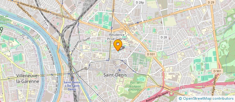 localisation de l'entreprise SON DE LA TROMPETTE DU SOIR à SAINT-DENIS