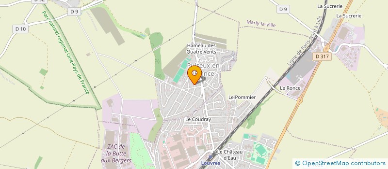 localisation de l'entreprise SON EN VU  PUISEUX-EN-FRANCE