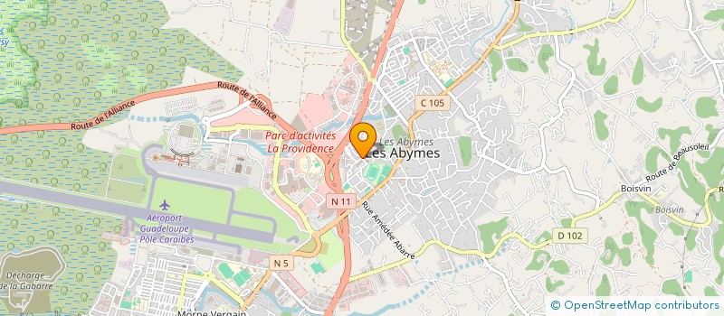 localisation de l'entreprise SON EPI KOULE à LES ABYMES