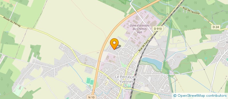 localisation de l'entreprise SON ET LUMIERES  LE PERRAY-EN-YVELINES