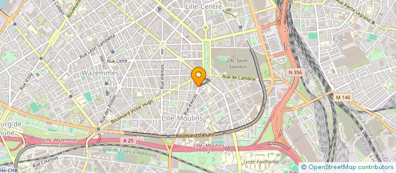 localisation de l'entreprise SON ET PRESTIGE à LILLE