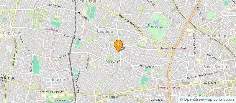 localisation de l'entreprise SON ETRE  BORDEAUX