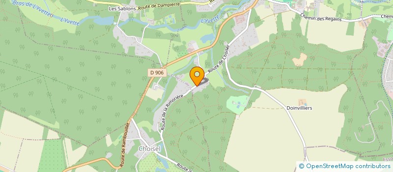 localisation de l'entreprise SON GO TECH  CHEVREUSE