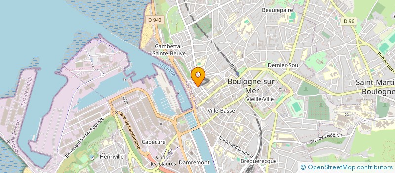 localisation de l'entreprise SON HISTOIRE, MES EMOTIONS à BOULOGNE-SUR-MER