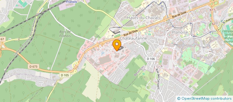 localisation de l'entreprise SON INTERNATIONAL MUSIQUE à BESANCON