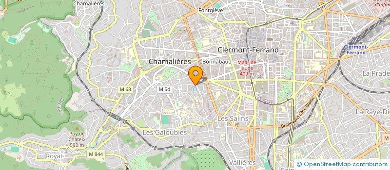 localisation de l'entreprise SON KI BOUCLE à CHAMALIERES