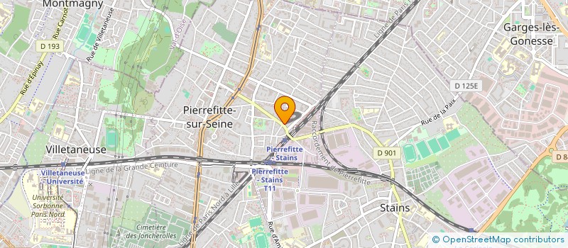 localisation de l'entreprise SON OF SNEAKERS à PIERREFITTE-SUR-SEINE