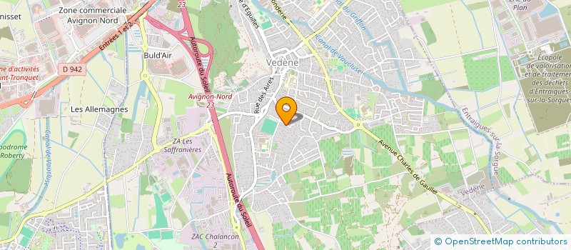 localisation de l'entreprise SON REVE  VEDENE