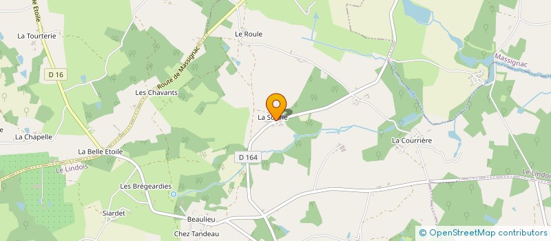 localisation de l'entreprise SON SON  LESIGNAC-DURAND