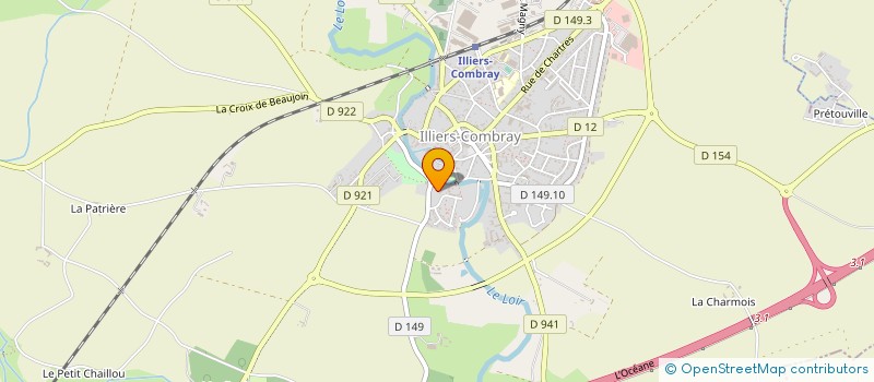 localisation de l'entreprise SON TOIT SOUS MON TOIT (STSMT) à ILLIERS-COMBRAY